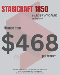 STABICRAFT 1850 FISHER PROFISH -Finance from $468 per week