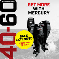 MERCURY 40hp Outboard - SAVE $1,000