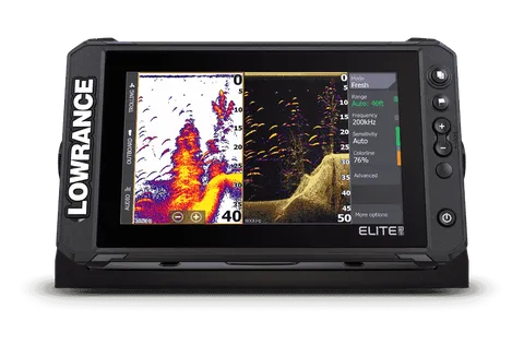 LOWRANCE ELITE FS 9 W/ ACTIVE IMAGING TRANSDUCER + C-MAP CHART